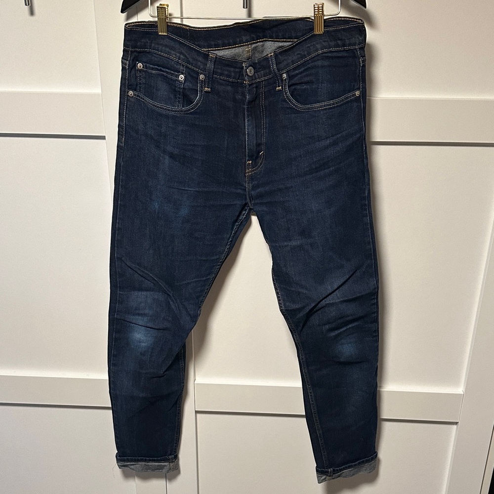 Levi's Men's Deep Indigo Skinny Jeans